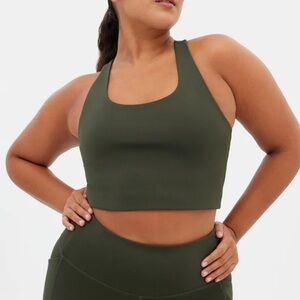 Girlfriend Collective Paloma Bra in Plum Purple